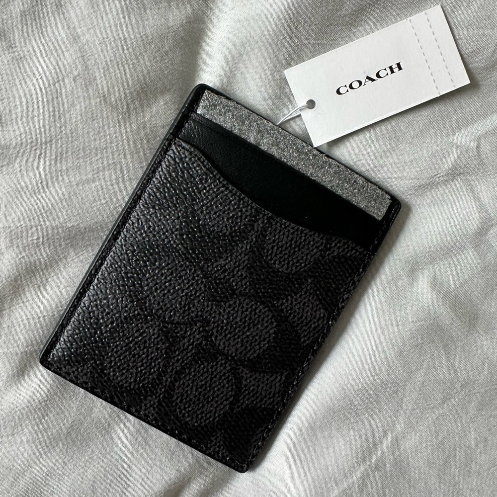 Brand new coach card holder